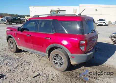 2021 Ford Bronco Sport Big Bend from USA, damaged, VIN 3FMCR9B64MRA20360